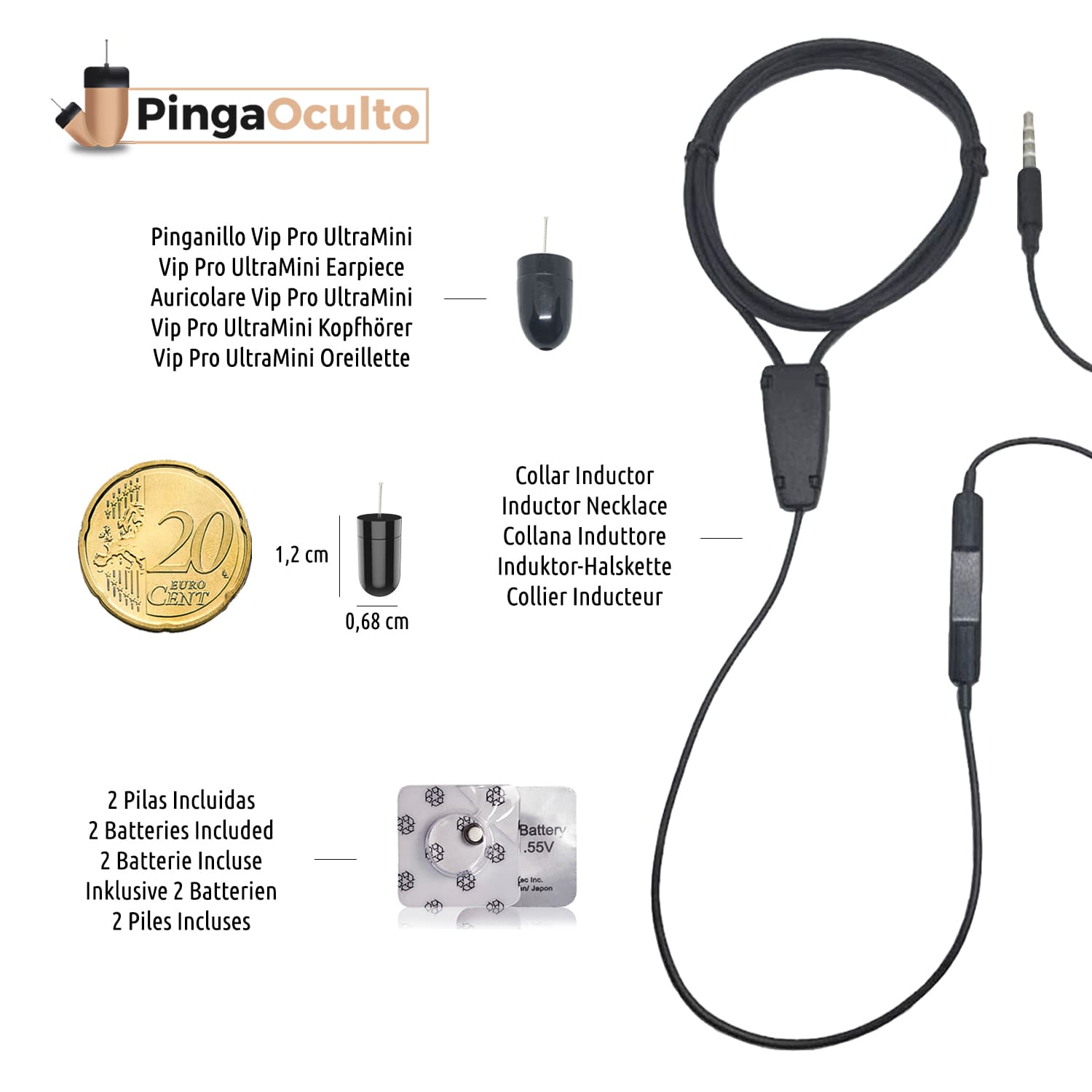 Pinganillo Nano V5 - PingaOculto ®