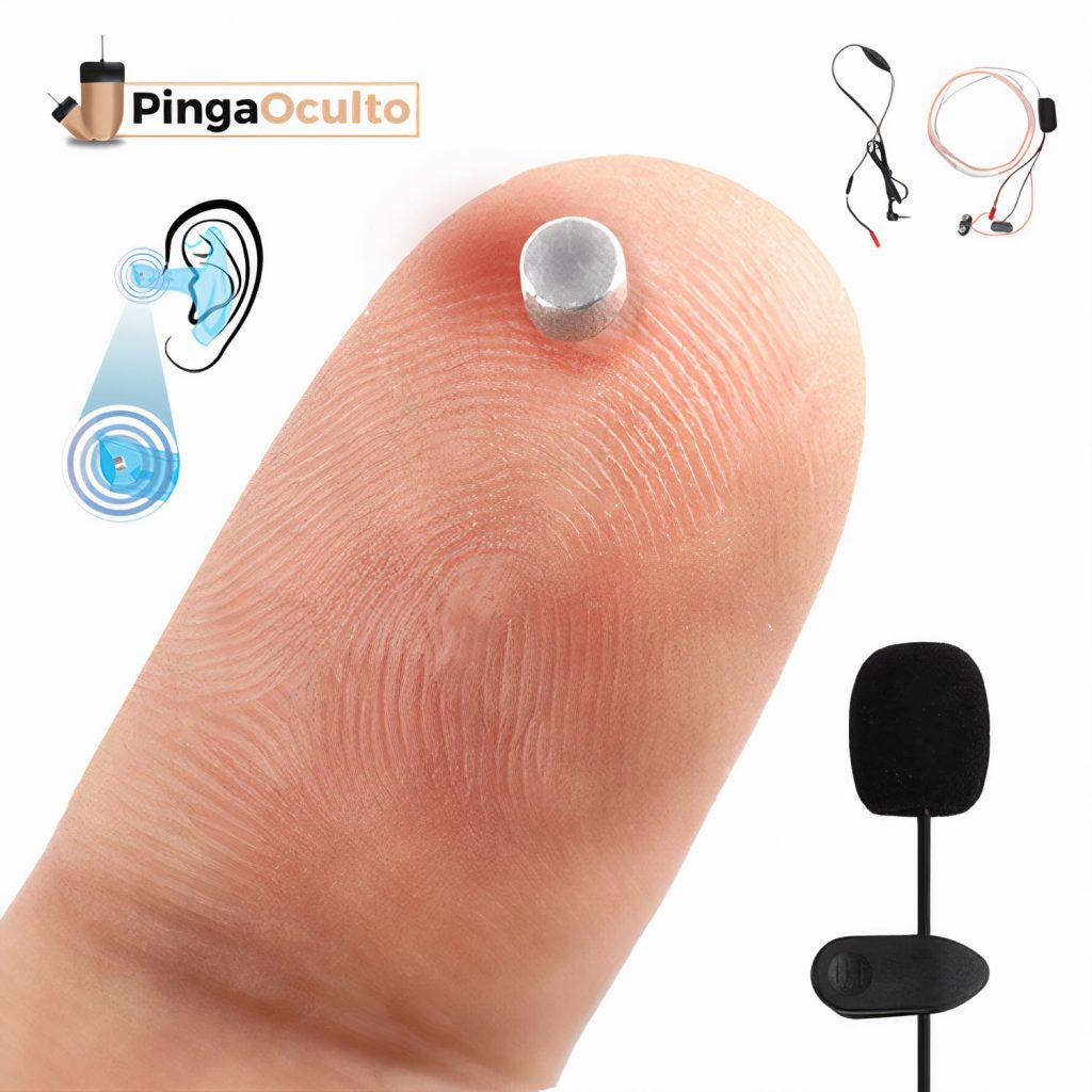Pinganillo Nano + Micrófono Externo PingaOculto