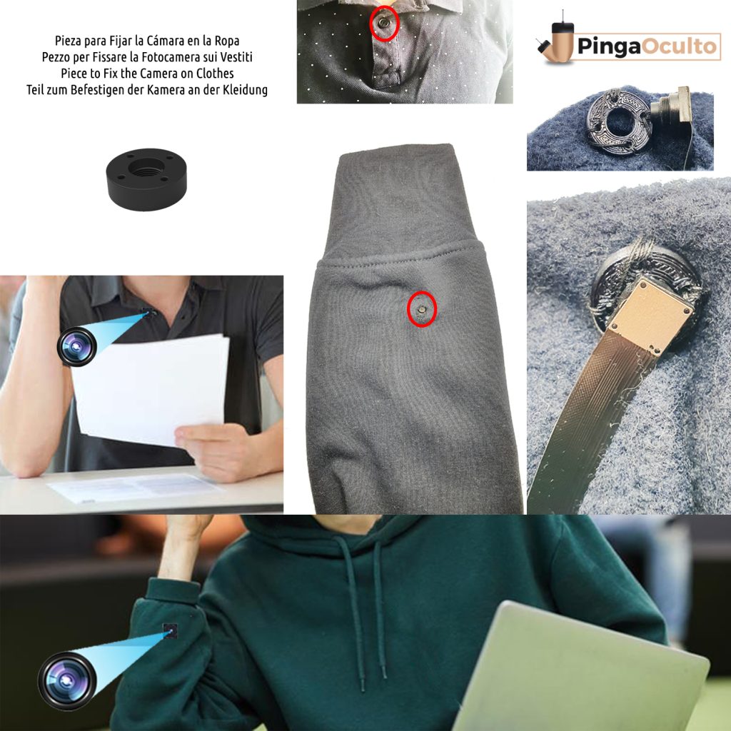 Cámara Espía Wifi Oculta Para Exámenes PingaOculto