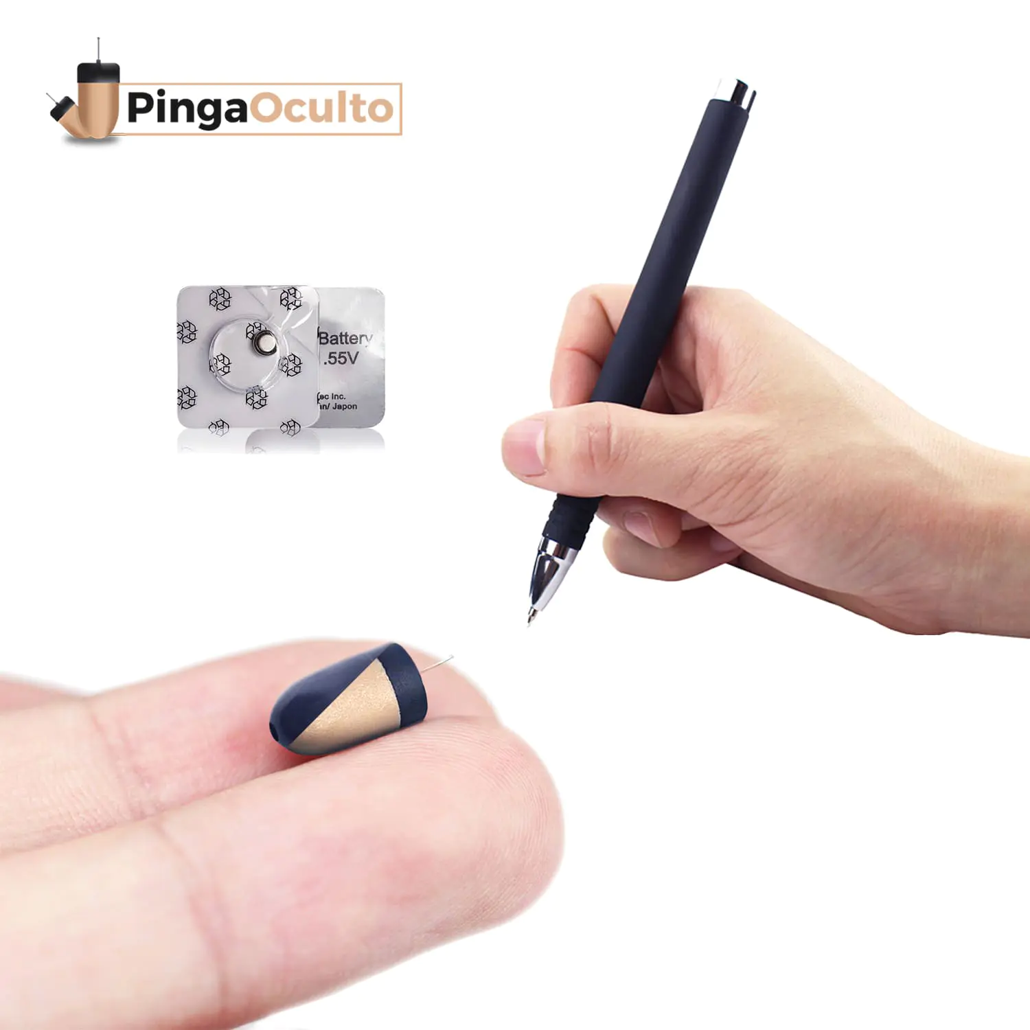 Bolígrafo Bluetooth + Pinganillo Vip Pro - PingaOculto ®
