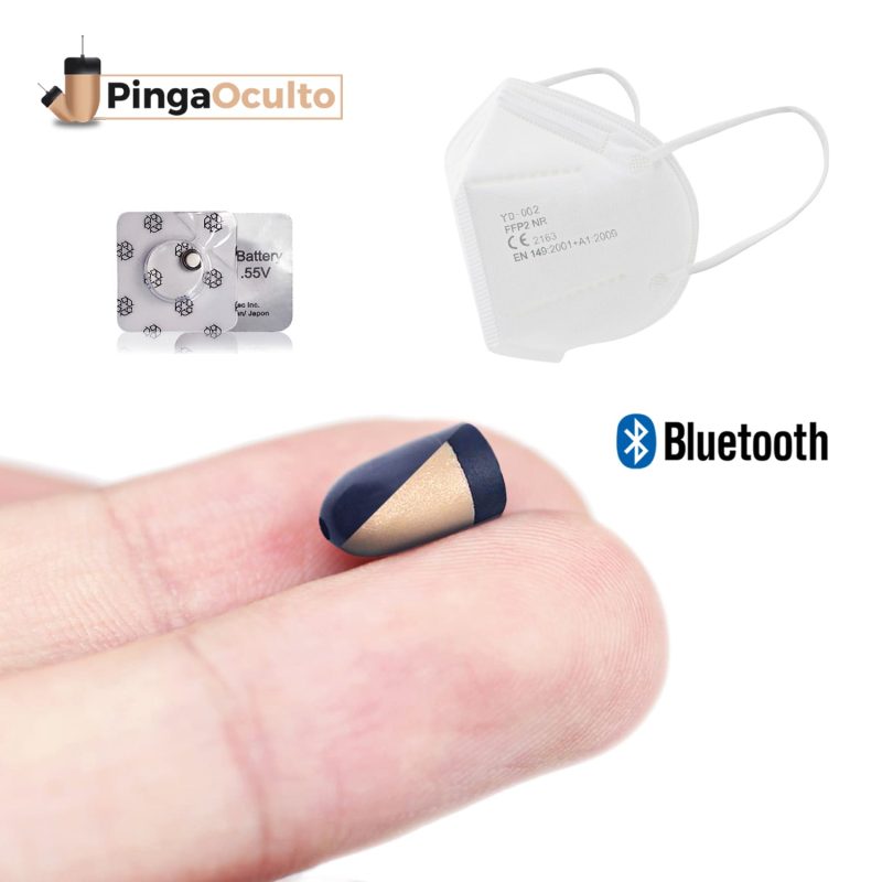 Mascarilla Pinganillo Bluetooth Vip Pro Super-UltraMini