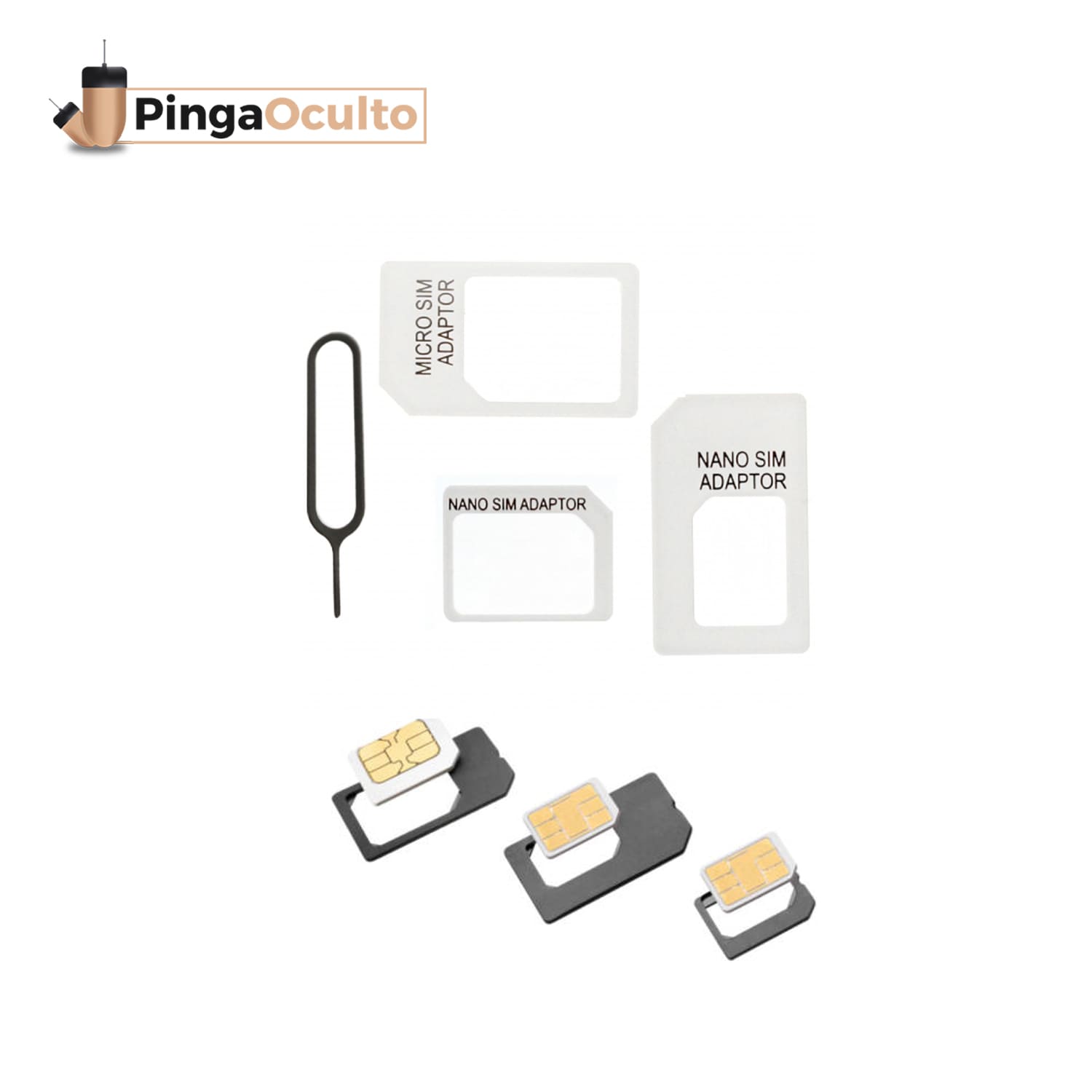 Unotec Adaptador Tarjeta Nano SIM a Micro SIM/SIM