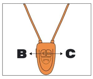 Instrucciones Pinganillo Nano V4 25 Botones B y C Pinganillo Nano V4