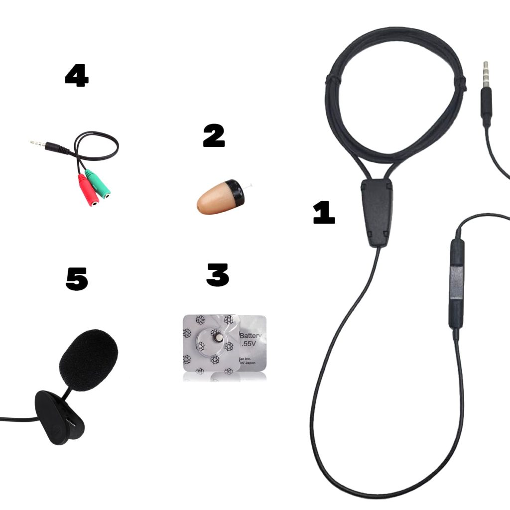 Instrucciones Pinganillo Vip Pro Mini + Micrófono 6 Contenido Kit Pinganillo Vip Pro Mini + Micrófono Externo
