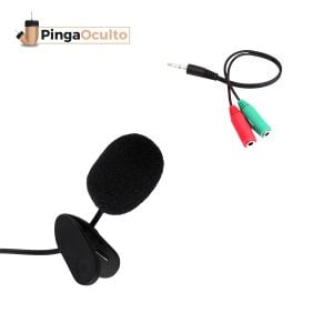 Micrófono Externo con Adaptador Para Pinganillos