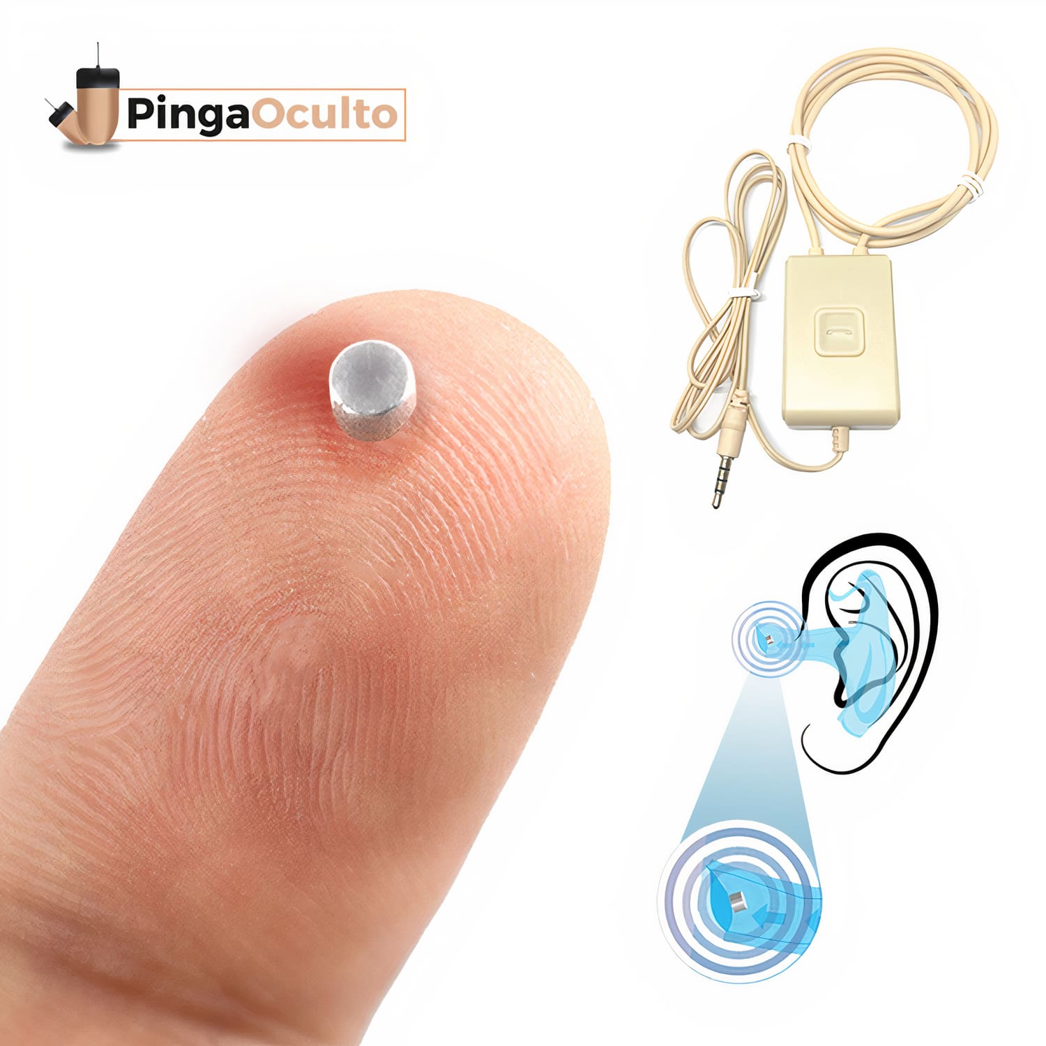 Pinganillo Nano Invisible v5