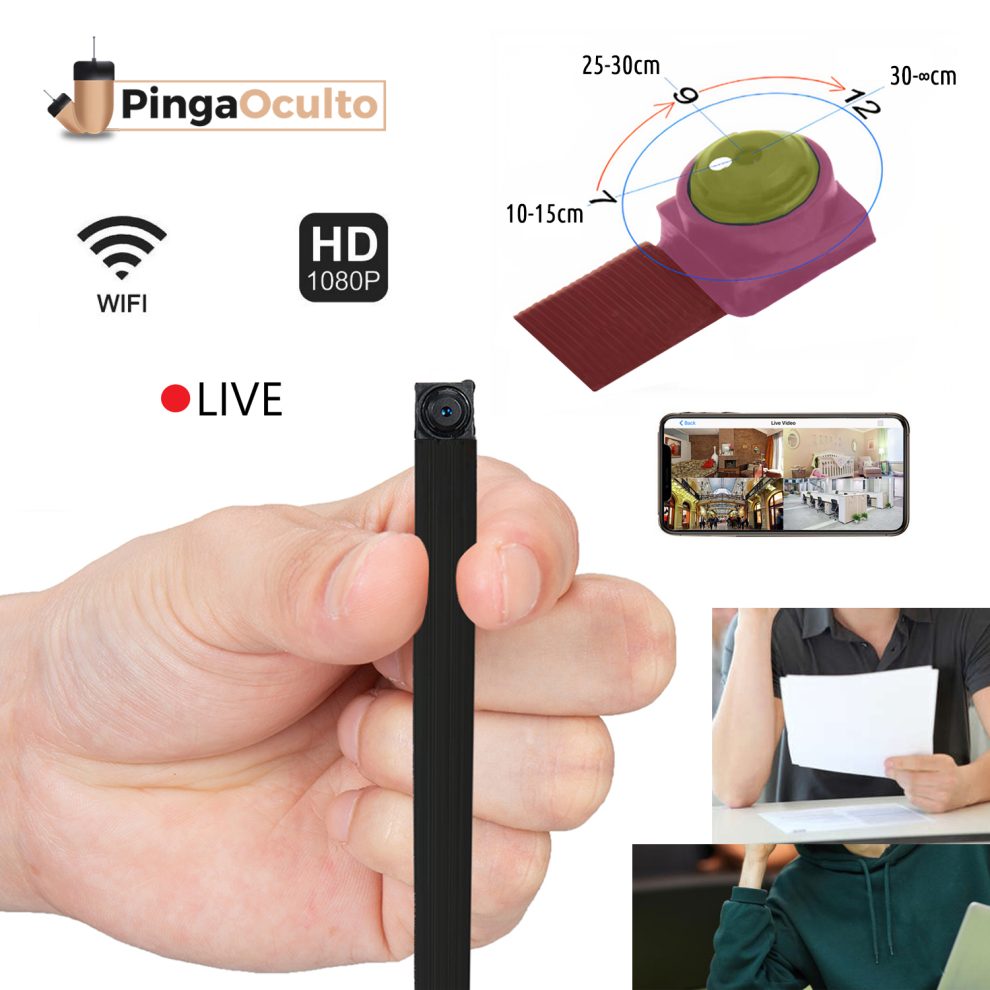 Wifi Pro Hidden Spy Camera For Exams PingaOculto