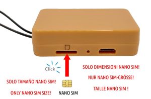 Introducir Tarjeta SIM Pinganillo Nano V6