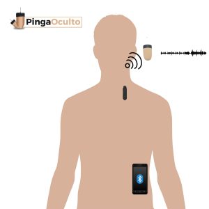 Ondas Inductivas Pieza Bluetooth Pinganillo Vip Pro SuperMini