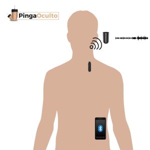 Ondas Inductivas Pieza Bluetooth Pinganillo Vip Pro UltraMini