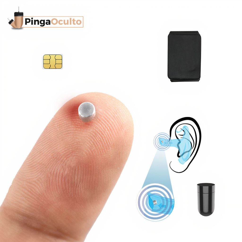 Pinganillo Nano Pieza GSM Pinganillo Vip Pro UltraMini PingaOculto