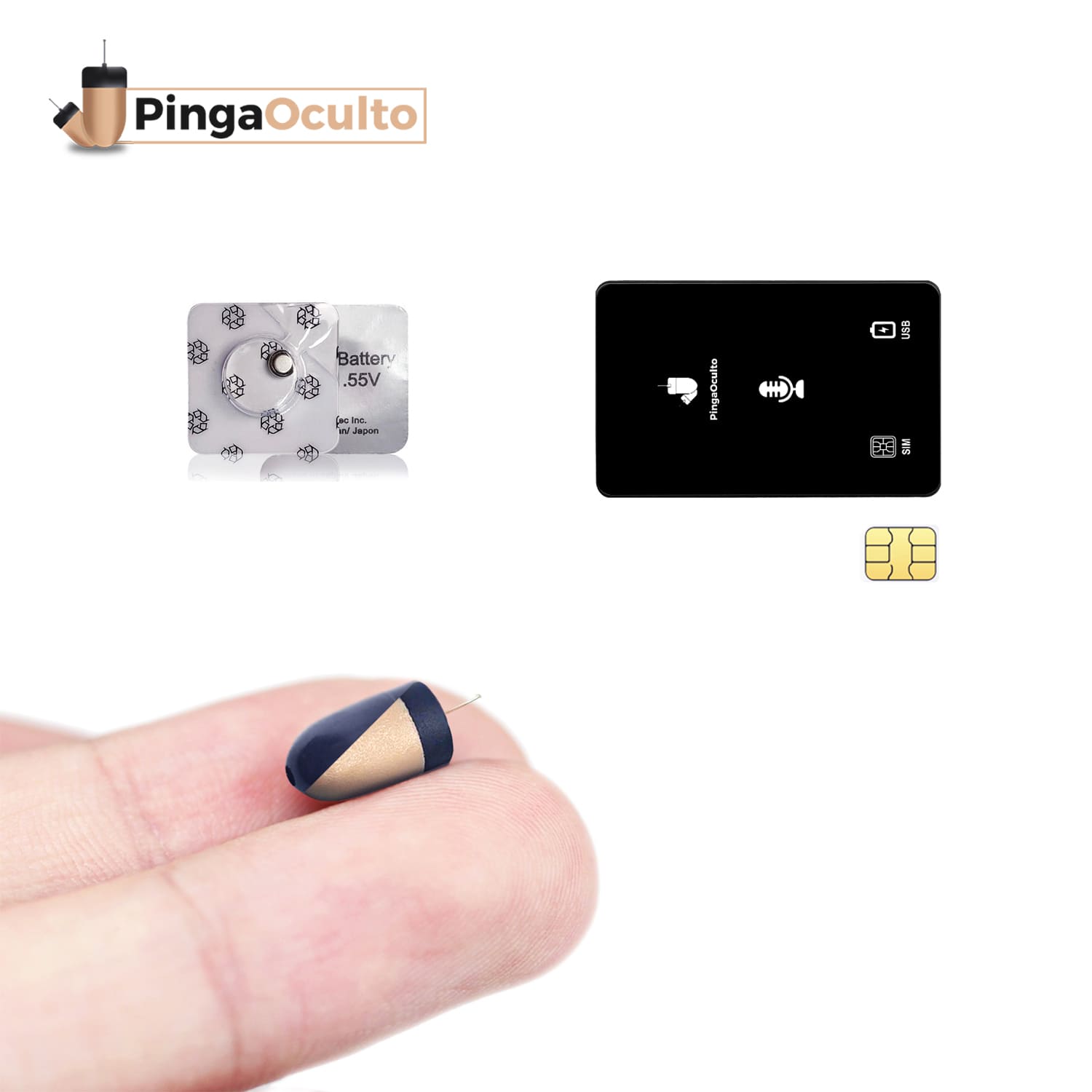 Pinganillo Nano V5 - PingaOculto ®