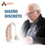 Audífono Amplificador de Sonido Auditivo Externo Recargable Beis 3