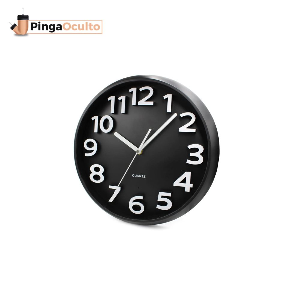 Wifi Spy Camera Wall Clock PingaOculto