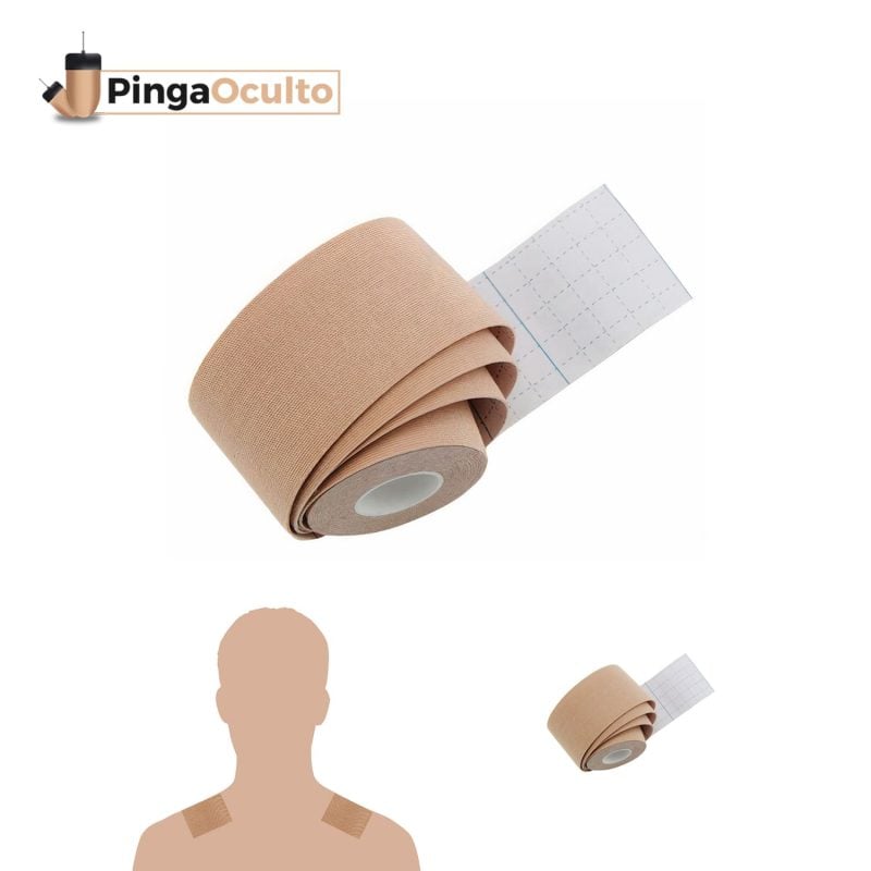 Roll of Adhesive Strips for Earpieces and Spy Cameras