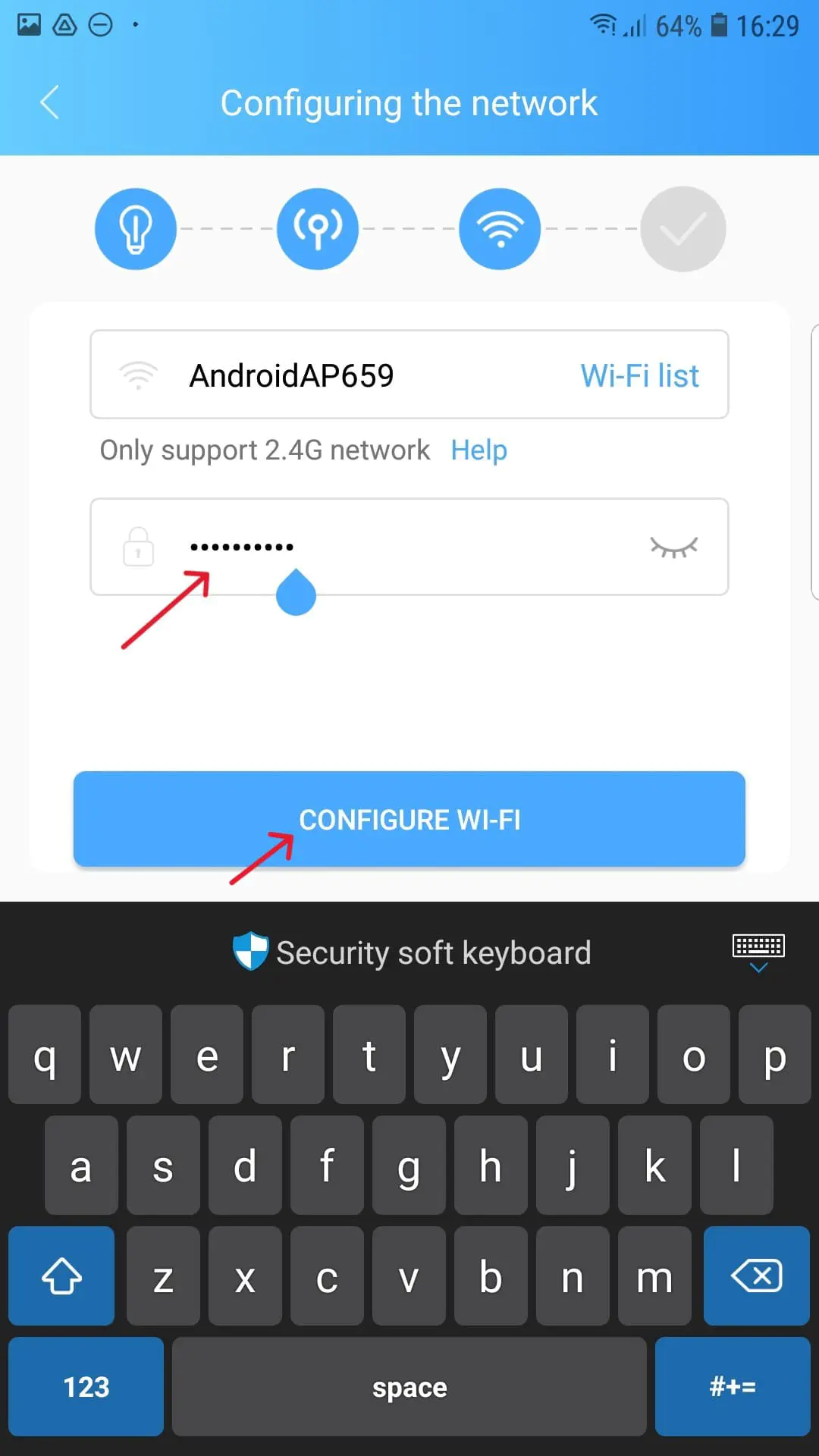 Instruktioner Spy Camera Wifi-knapp 68 15- Wifi-nätverkslösenord och konfigurera Wifi