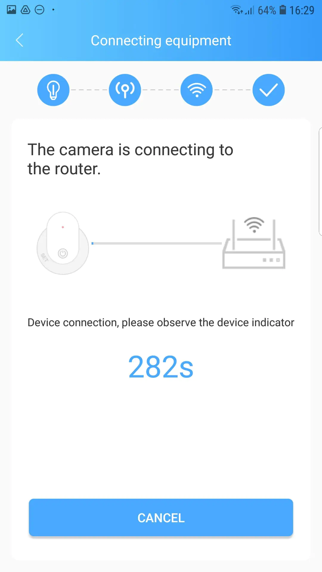 Instruktioner Spy Camera Wifi-knapp 70 17- Timer