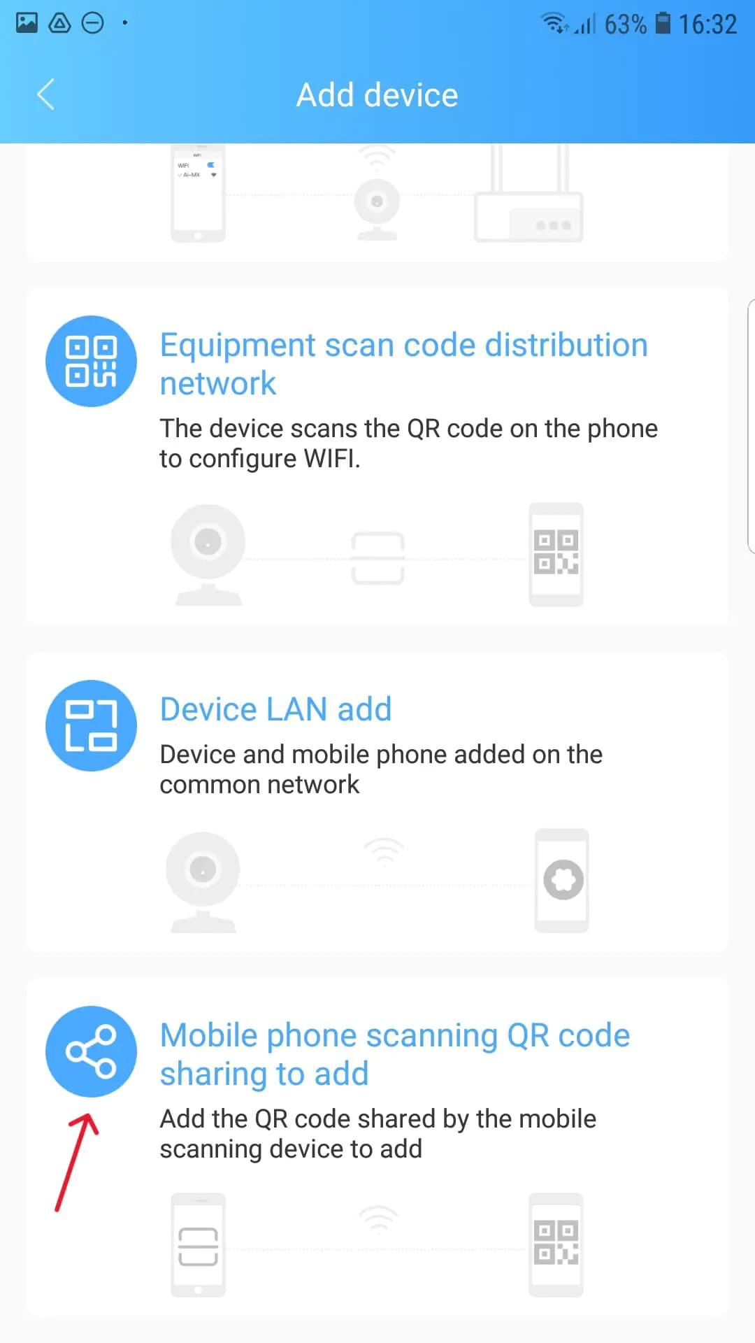Instruktioner Spy Camera Wifi-knapp 78 26- QR-delning