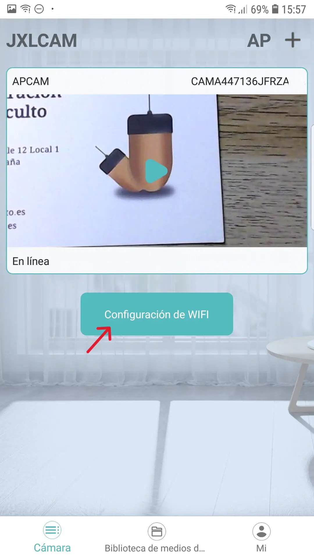 Instruktioner Spy Camera Wifi-knapp 26 Wifi-konfiguration -18