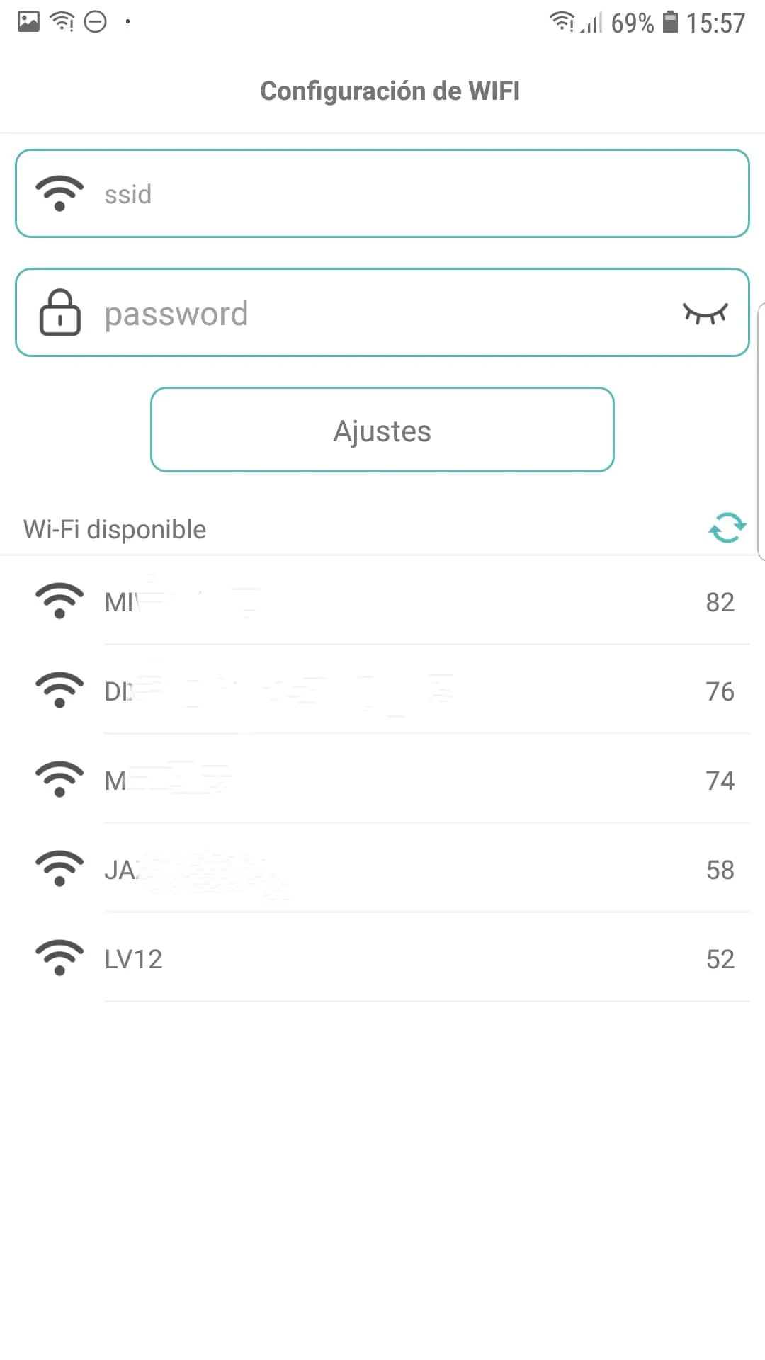 Instruktioner Spy Camera Wifi-knapp 27 Wifi-lista -19