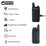 Walkie Talkie Pinganillo Baofeng Kit Características