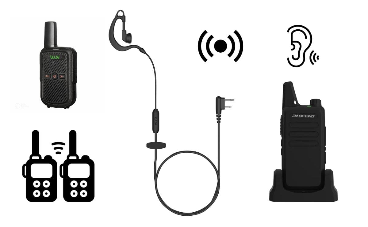 Walkie Talkie Pinganillo Profesional