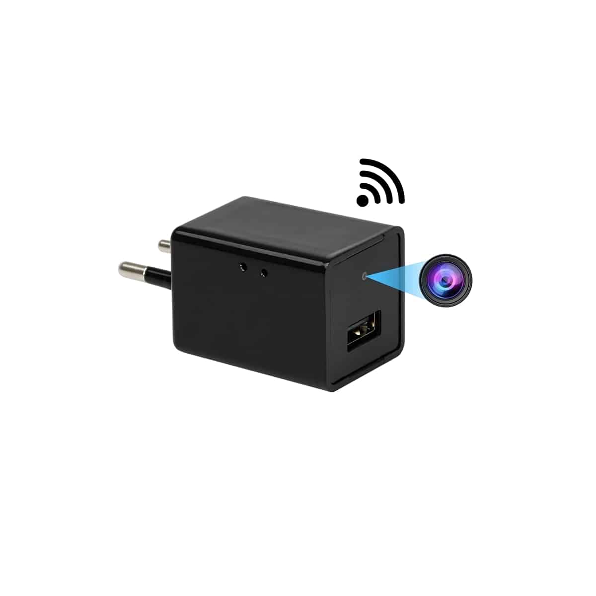Cargador Cámara Espía Full Wifi HD CW3