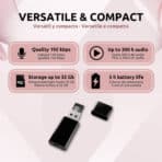 USB Micrófono Espía Características VR01