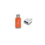 Adaptador USB-MicroSD + USB-Tipo C