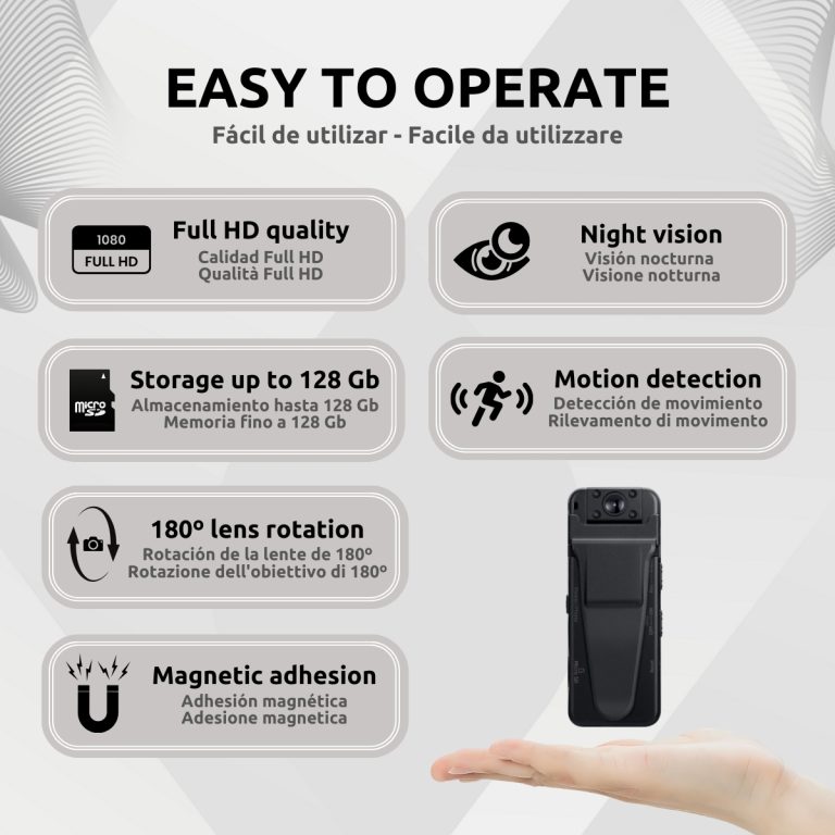 Cámara Espía Coche Full HD Características Z7