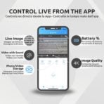 Cámara Espía Wifi Oculta Para Exámenes 4K App