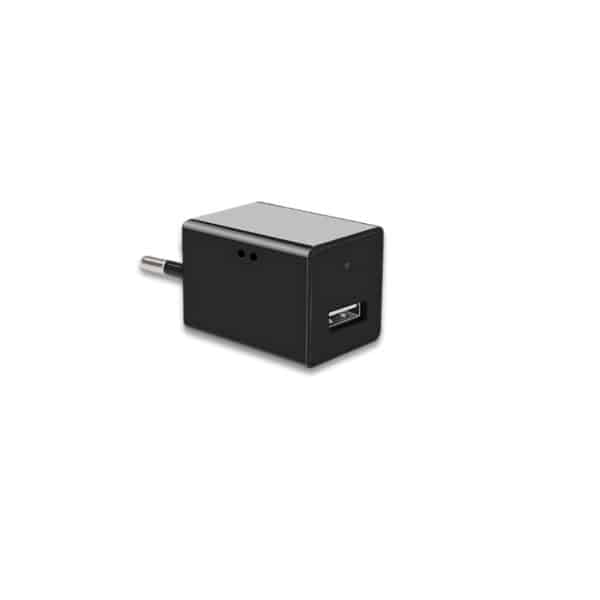 Cargador Cámara Espía Full HD Wifi Cuadrado