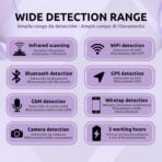 Detector de Frecuencias - Cámaras, Micrófonos, GSM, Wifi, Bluetooth - Imagen 2