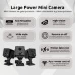 Caratteristiche della mini telecamera spia PIR Full HD 4G