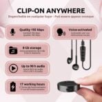 Spionagemicrofoonspeld - Afbeelding 2