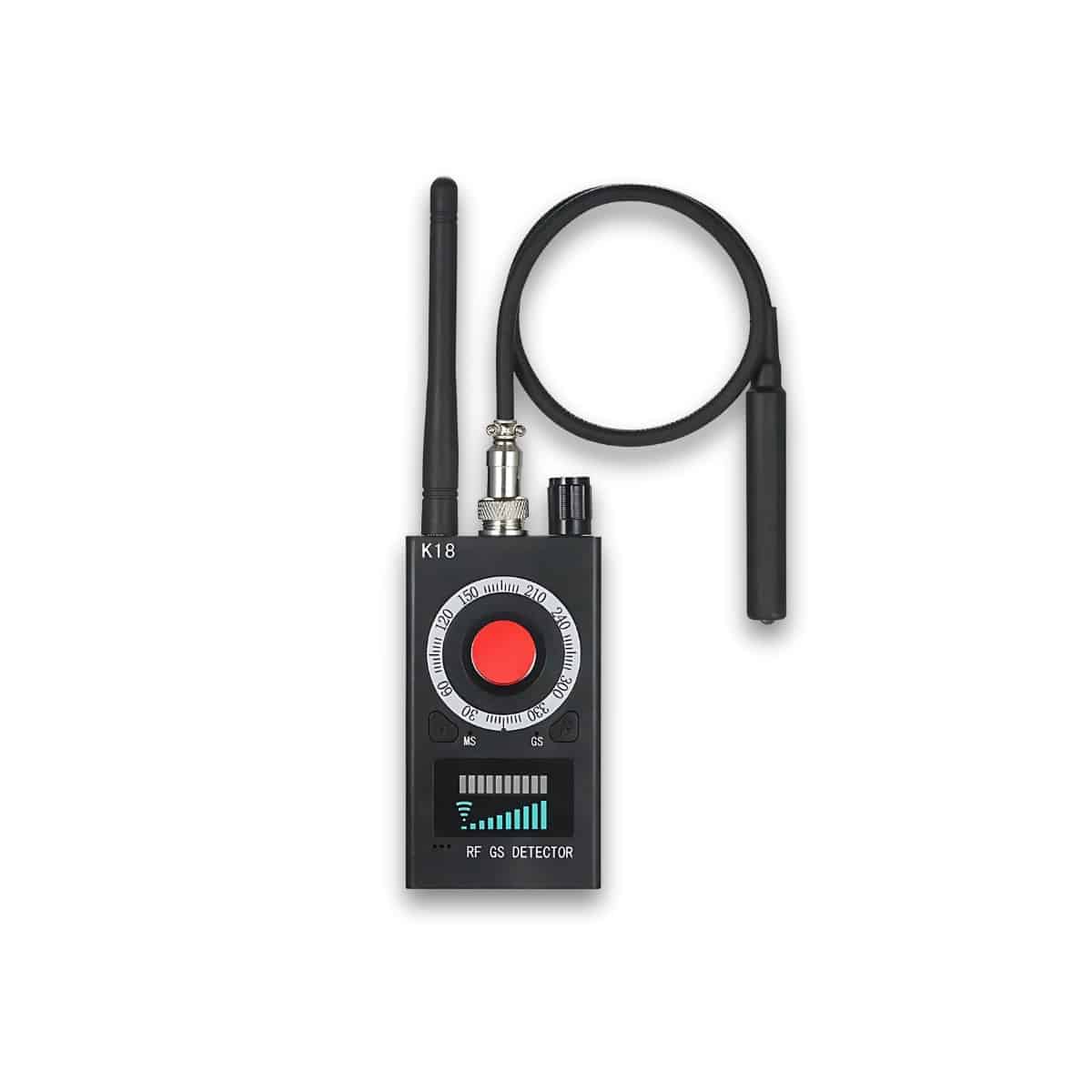 Instrucciones Detector de Frecuencias Cámaras, Micrófonos, GSM, Wifi, Bluetooth