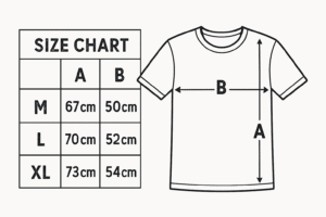 Medidas Camiseta Bluetooth
