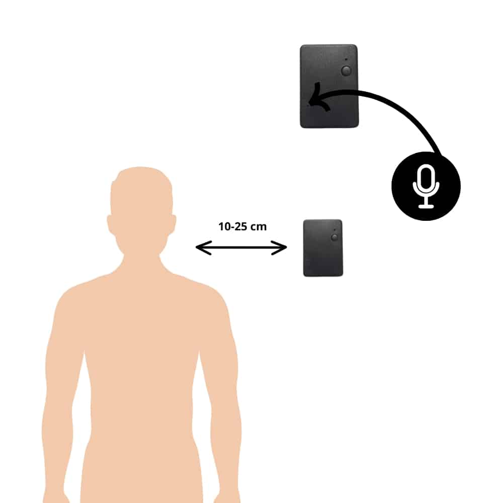 Micrófono y Volumen Pinganillo MegaMini Bluetooth