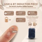 Pinganillo Nano Pieza Inductora GSM BT Funcionalidades