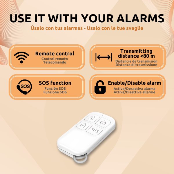 Mando Alarma CARACTERÍSTICAS