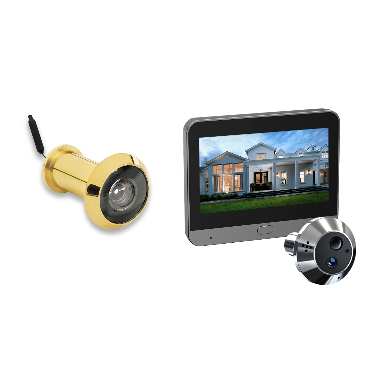 Instrucciones Cámara Espía Mirilla Full HD Wifi