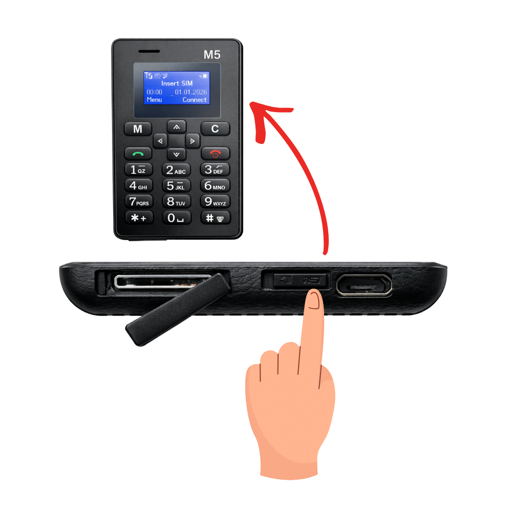 Encendido Tarjeta GSM