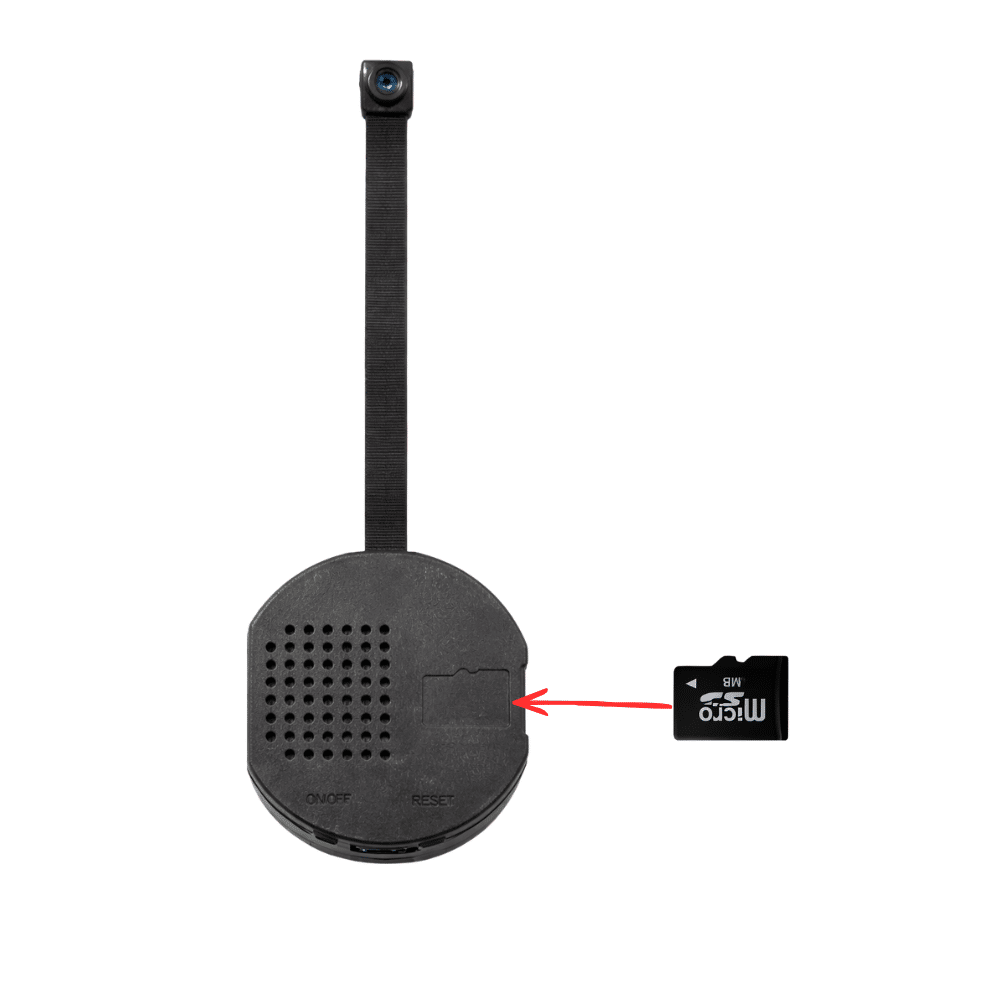 Introducción MicroSD cámara wifi espía 4k