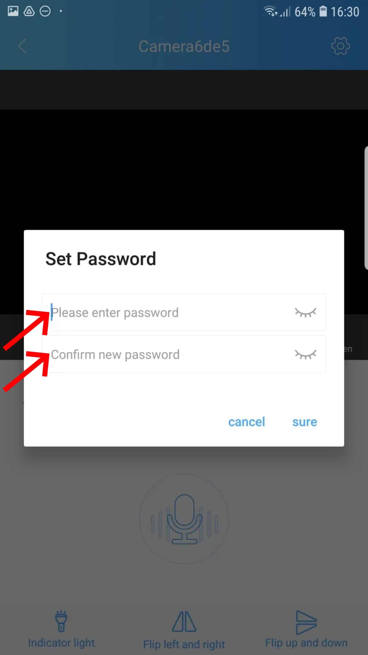 Paso 4.8 Establecer contraseña