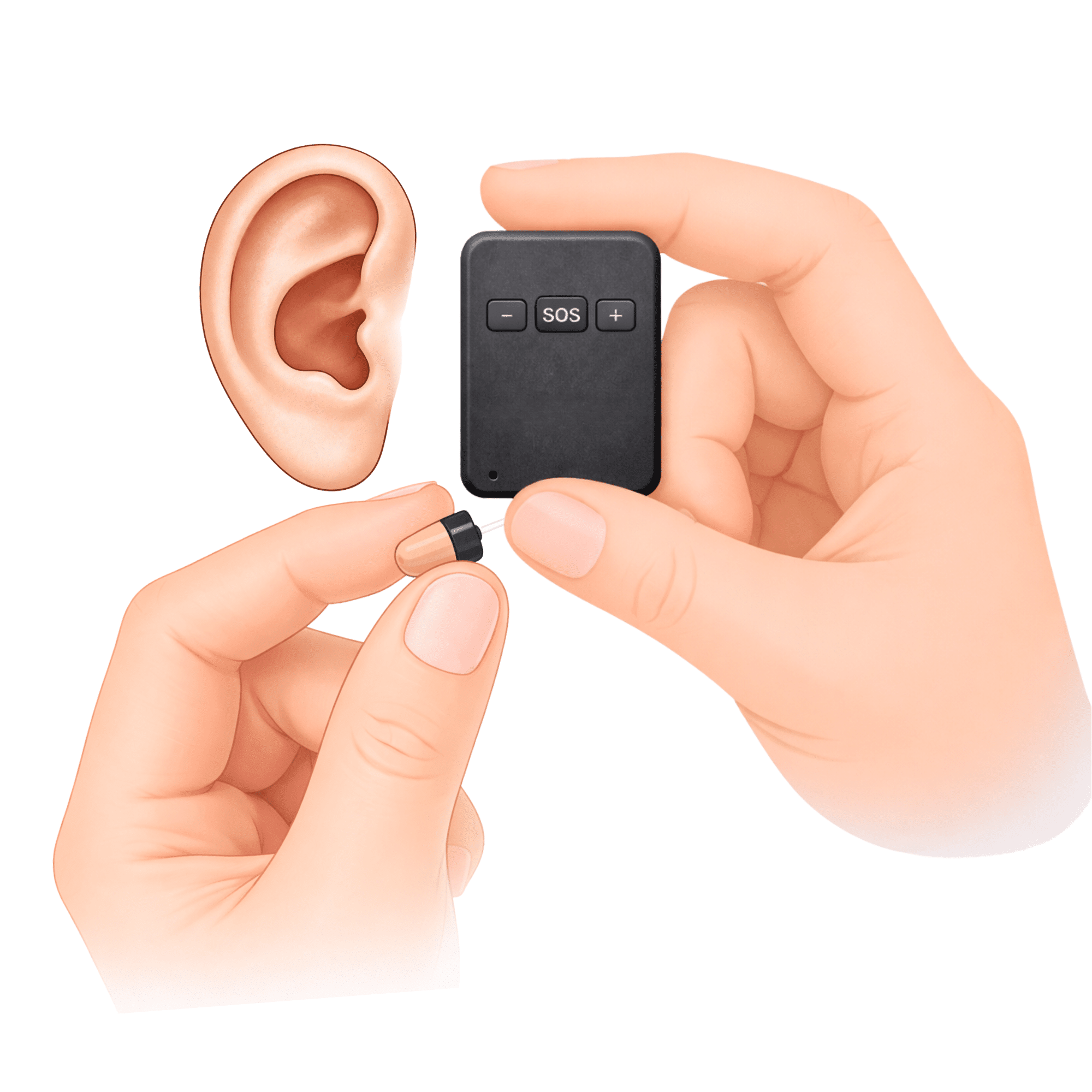 prueba oido Vip Pro Pieza GSM