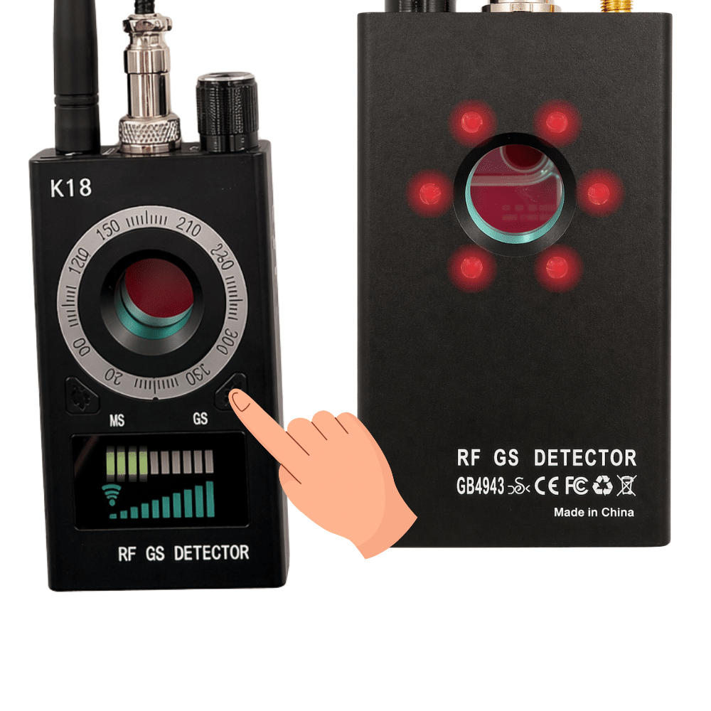 Cambiar a modo LED LASER K18