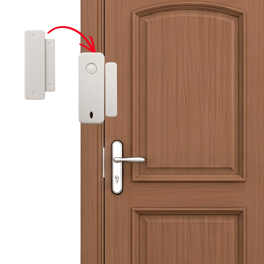 Colocación Sensor Puerta-Ventana Panel