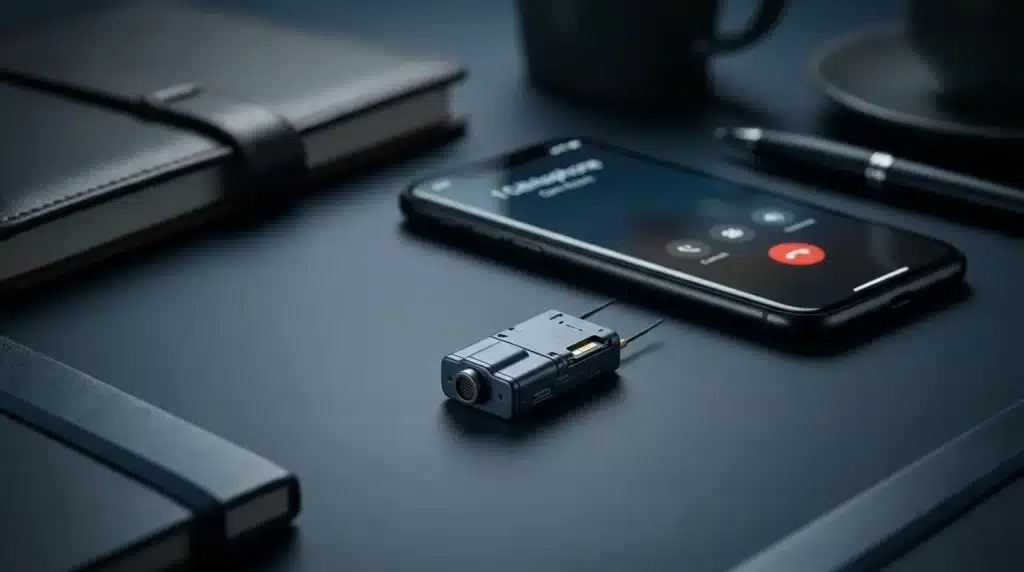 micrófono espía gsm dispositivo discreto escucha remota