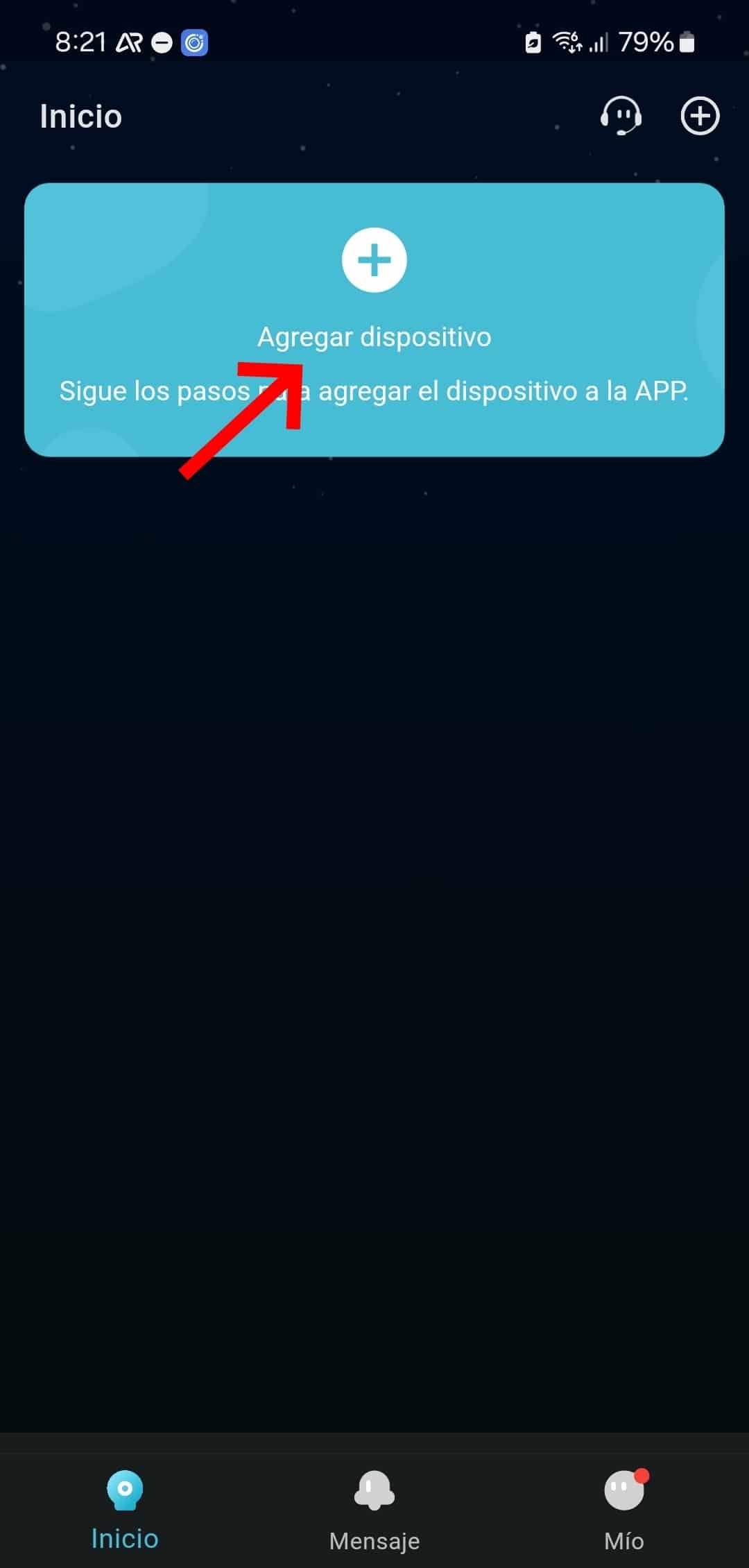 Agregar dispositivo OKAM Pro T9C6