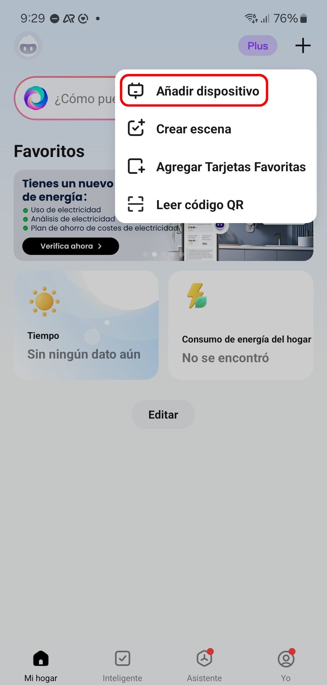 Añadir Dispositivo TuyaSmart Alarma